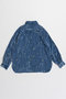【予約販売】Flower Embroidery Velour Overshirt/フラワーエンブロイダリーベロアオーバーシャツ メゾンスペシャル/MAISON SPECIAL