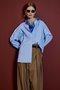 【予約販売】Frill Oxford Overshirt/フリルオックスオーバーシャツ メゾンスペシャル/MAISON SPECIAL