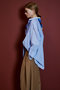 【予約販売】Frill Oxford Overshirt/フリルオックスオーバーシャツ メゾンスペシャル/MAISON SPECIAL