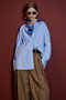 【予約販売】Frill Oxford Overshirt/フリルオックスオーバーシャツ メゾンスペシャル/MAISON SPECIAL