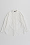 【予約販売】Frill Oxford Overshirt/フリルオックスオーバーシャツ メゾンスペシャル/MAISON SPECIAL WHT(ホワイト)