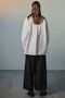 【予約販売】Frill Oxford Overshirt/フリルオックスオーバーシャツ メゾンスペシャル/MAISON SPECIAL