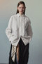 【予約販売】Frill Oxford Overshirt/フリルオックスオーバーシャツ メゾンスペシャル/MAISON SPECIAL