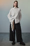 【予約販売】Frill Oxford Overshirt/フリルオックスオーバーシャツ メゾンスペシャル/MAISON SPECIAL