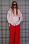 【予約販売】Frill Oxford Overshirt/フリルオックスオーバーシャツ メゾンスペシャル/MAISON SPECIAL