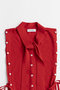 【予約販売】Bow-Tie Crew Cardigan/ボウタイクルーカーディガン メゾンスペシャル/MAISON SPECIAL