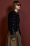 【予約販売】Bow-Tie Crew Cardigan/ボウタイクルーカーディガン メゾンスペシャル/MAISON SPECIAL