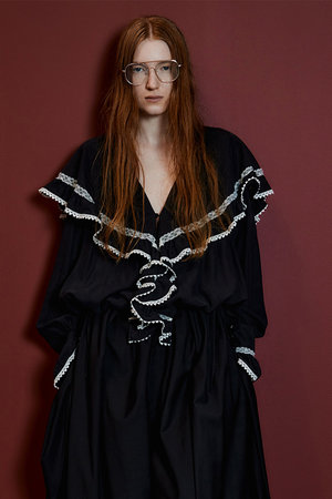メゾンスペシャル/MAISON SPECIALの【予約販売】Lace Frill Collar Blouse/レースフリルカラーブラウス(110400/110403)