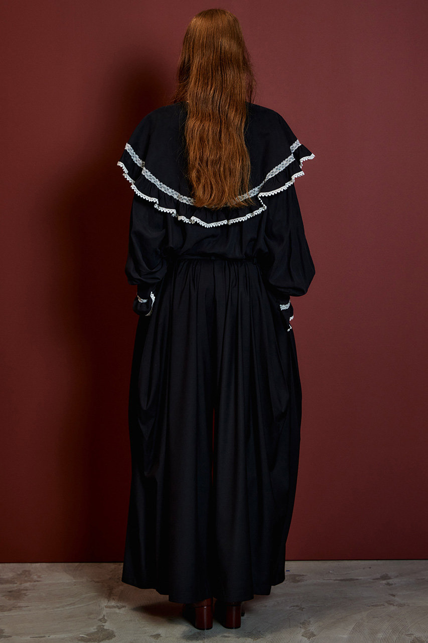 MAISON SPECIAL(メゾンスペシャル)｜Lace Frill Collar Blouse/レース 