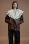 【予約販売】Lace Frill Collar Blouse/レースフリルカラーブラウス メゾンスペシャル/MAISON SPECIAL