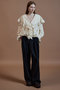 【予約販売】Lace Frill Collar Blouse/レースフリルカラーブラウス メゾンスペシャル/MAISON SPECIAL