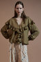 【予約販売】Lace Frill Collar Blouse/レースフリルカラーブラウス メゾンスペシャル/MAISON SPECIAL