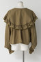 【予約販売】Lace Frill Collar Blouse/レースフリルカラーブラウス メゾンスペシャル/MAISON SPECIAL