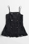 Lace Apron Tunic/レースエプロンチュニック メゾンスペシャル/MAISON SPECIAL BLK(ブラック)