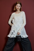 Lace Apron Tunic/レースエプロンチュニック