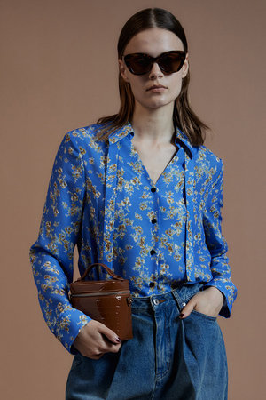 メゾンスペシャル/MAISON SPECIALの【予約販売】Flower Print Shirt/フラワープリントシャツ(110400/110403)