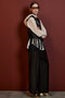 【予約販売】Multi-Fringe Faux Leather Vest/マルチフリンジフェイクレザーベスト メゾンスペシャル/MAISON SPECIAL