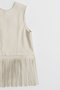 【予約販売】Multi-Fringe Faux Leather Vest/マルチフリンジフェイクレザーベスト メゾンスペシャル/MAISON SPECIAL