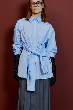メゾンスペシャル/MAISON SPECIALの【予約販売】Fake Sleeve Shirt/フェイクスリーブシャツ(110400/110403)
