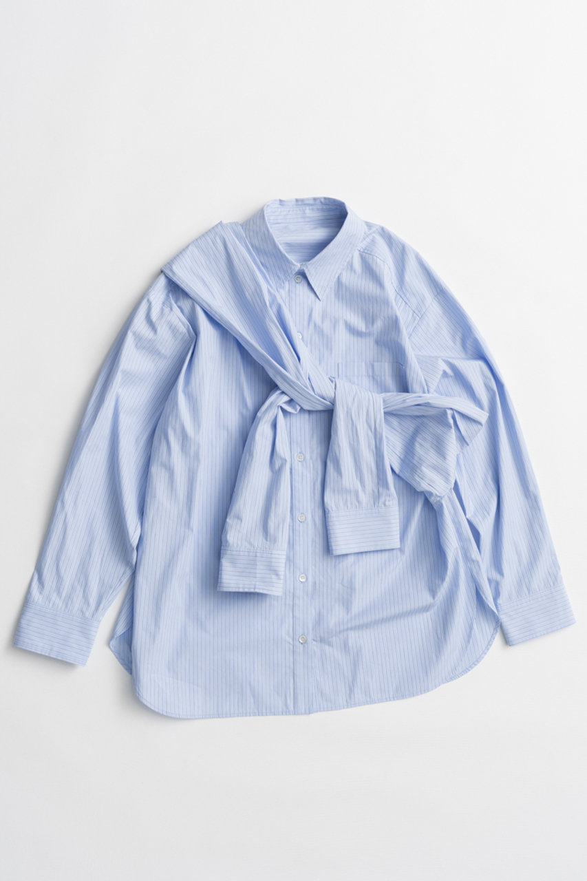 メゾンスペシャル/MAISON SPECIALの【予約販売】Fake Sleeve Shirt/フェイクスリーブシャツ(BLU(ブルー)/21262316002)