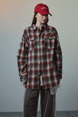 2WAY Check Overshirt/2WAYチェックオーバーシャツ