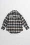 【予約販売】2WAY Check Overshirt/2WAYチェックオーバーシャツ メゾンスペシャル/MAISON SPECIAL BLU(ブルー)