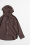 【予約販売】Loose Hoodie Shirt/ルーズフーディーシャツ メゾンスペシャル/MAISON SPECIAL
