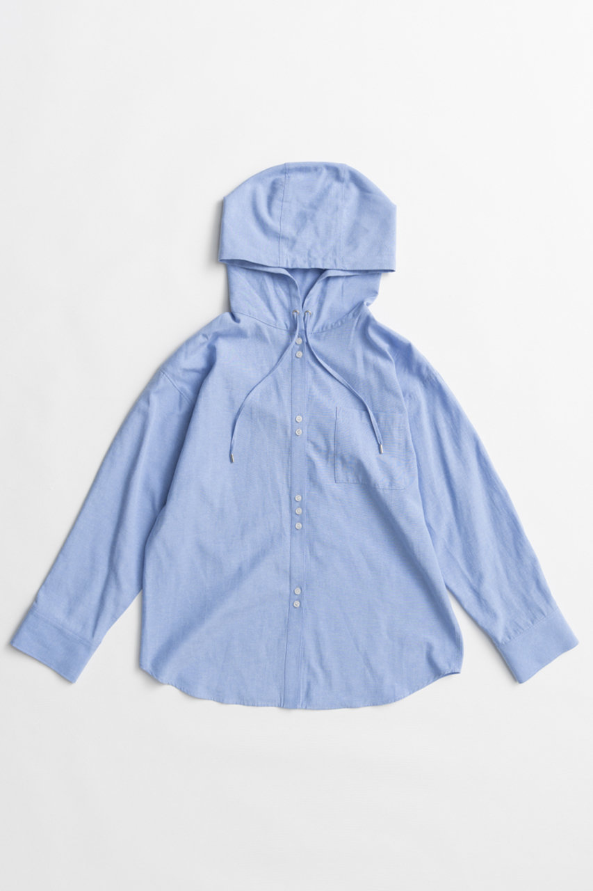 メゾンスペシャル/MAISON SPECIALの【予約販売】Loose Hoodie Shirt/ルーズフーディーシャツ(BLU(ブルー)/21262316302)
