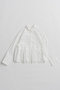 【予約販売】Tuck Pleated Peplum Shirt/タックプリーツペプラムシャツ メゾンスペシャル/MAISON SPECIAL WHT(ホワイト)
