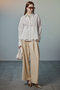 【予約販売】Tuck Pleated Peplum Shirt/タックプリーツペプラムシャツ メゾンスペシャル/MAISON SPECIAL
