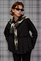【予約販売】Tuck Pleated Peplum Shirt/タックプリーツペプラムシャツ メゾンスペシャル/MAISON SPECIAL