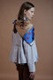 【予約販売】Tuck Pleated Peplum Shirt/タックプリーツペプラムシャツ メゾンスペシャル/MAISON SPECIAL