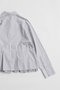 【予約販売】Tuck Pleated Peplum Shirt/タックプリーツペプラムシャツ メゾンスペシャル/MAISON SPECIAL