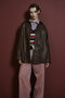 【予約販売】Faux Leather Overshirt/フェイクレザーオーバーシャツ メゾンスペシャル/MAISON SPECIAL