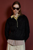 Layered Polo Knit/レイヤードポロニット