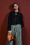 【予約販売】Cable Flower Knit Cardigan/ケーブルフラワーニットカーデ メゾンスペシャル/MAISON SPECIAL