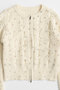 【予約販売】Cable Flower Knit Cardigan/ケーブルフラワーニットカーデ メゾンスペシャル/MAISON SPECIAL