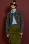 【予約販売】Cable Flower Knit Cardigan/ケーブルフラワーニットカーデ メゾンスペシャル/MAISON SPECIAL