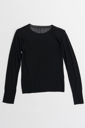 メゾンスペシャル/MAISON SPECIALの【予約販売】Shoulder Pad Sheer Knit Top/ショルダーパッドシアーニットトップ(110300/110301)