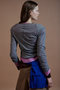 【予約販売】Shoulder Pad Sheer Knit Top/ショルダーパッドシアーニットトップ メゾンスペシャル/MAISON SPECIAL