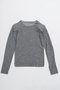 【予約販売】Shoulder Pad Sheer Knit Top/ショルダーパッドシアーニットトップ メゾンスペシャル/MAISON SPECIAL