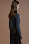 【予約販売】Layered Shirt Knit/レイヤードシャツニット メゾンスペシャル/MAISON SPECIAL