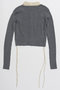 【予約販売】Layered Shirt Knit/レイヤードシャツニット メゾンスペシャル/MAISON SPECIAL