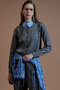 【予約販売】Layered Shirt Knit/レイヤードシャツニット メゾンスペシャル/MAISON SPECIAL