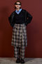 【予約販売】Layered Shirt Knit/レイヤードシャツニット メゾンスペシャル/MAISON SPECIAL