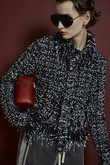 Fringe Tweed Knit Cardigan/フリンジツイードニットカーディガン