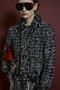 【予約販売】Fringe Tweed Knit Cardigan/フリンジツイードニットカーディガン メゾンスペシャル/MAISON SPECIAL
