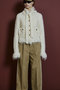 【予約販売】Fringe Tweed Knit Cardigan/フリンジツイードニットカーディガン メゾンスペシャル/MAISON SPECIAL