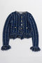【予約販売】Fringe Tweed Knit Cardigan/フリンジツイードニットカーディガン メゾンスペシャル/MAISON SPECIAL