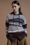 【予約販売】Multi-Border Sheer Knit/マルチボーダーシアーニット メゾンスペシャル/MAISON SPECIAL